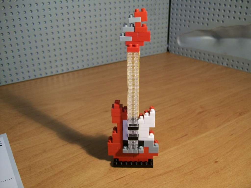 Nanoblock guitare