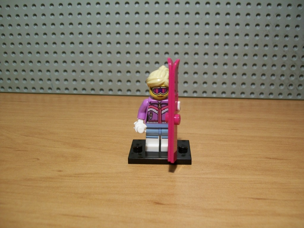 Minifigs série 8 skieuse