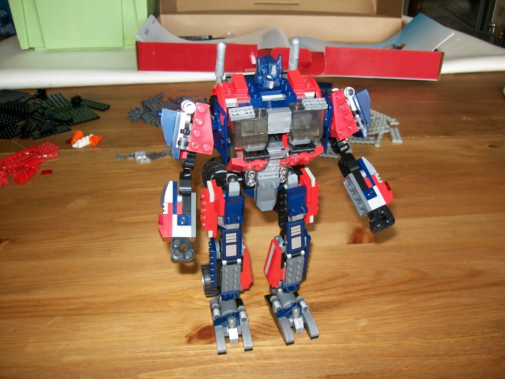 Kre-o Optimus robot.