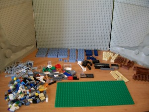 Set Lego 10218 contenu sachets 3