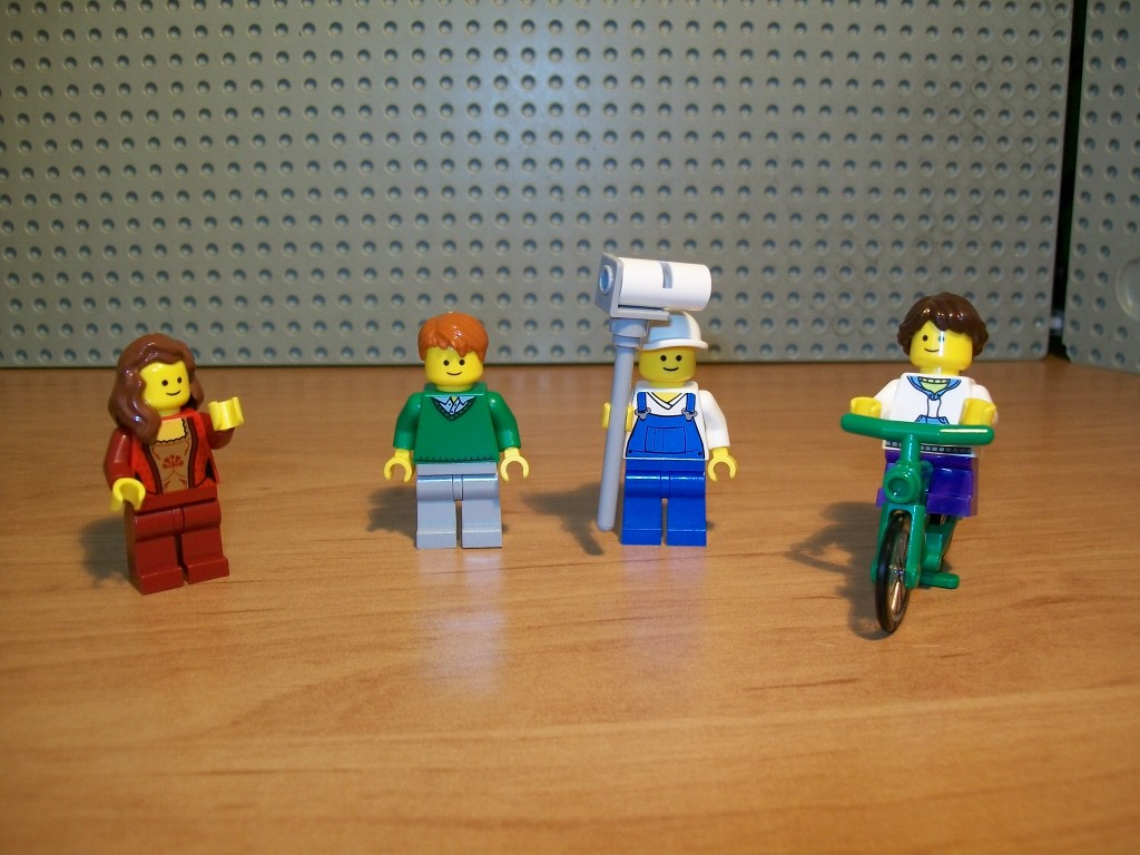 Set Lego 10218 part2 minifigs