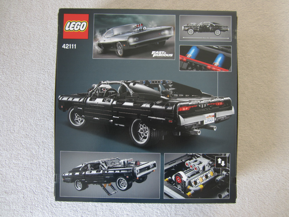 Un set LEGO Technic Fast & Furious : la Dodge Charger de Dom